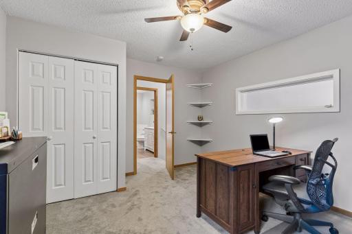 Upper level 2nd BR used as office