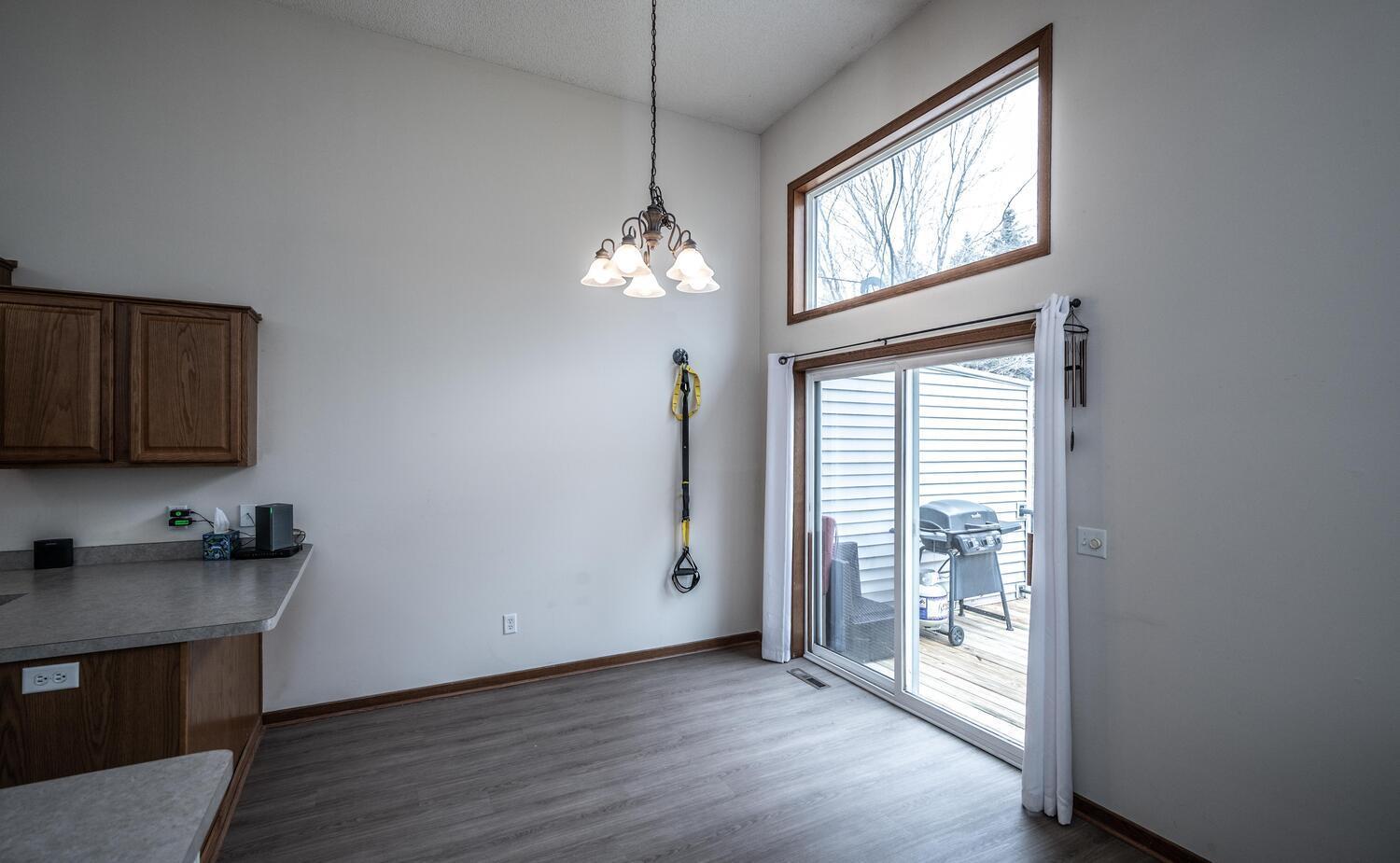 Plenty of space for a dining room table