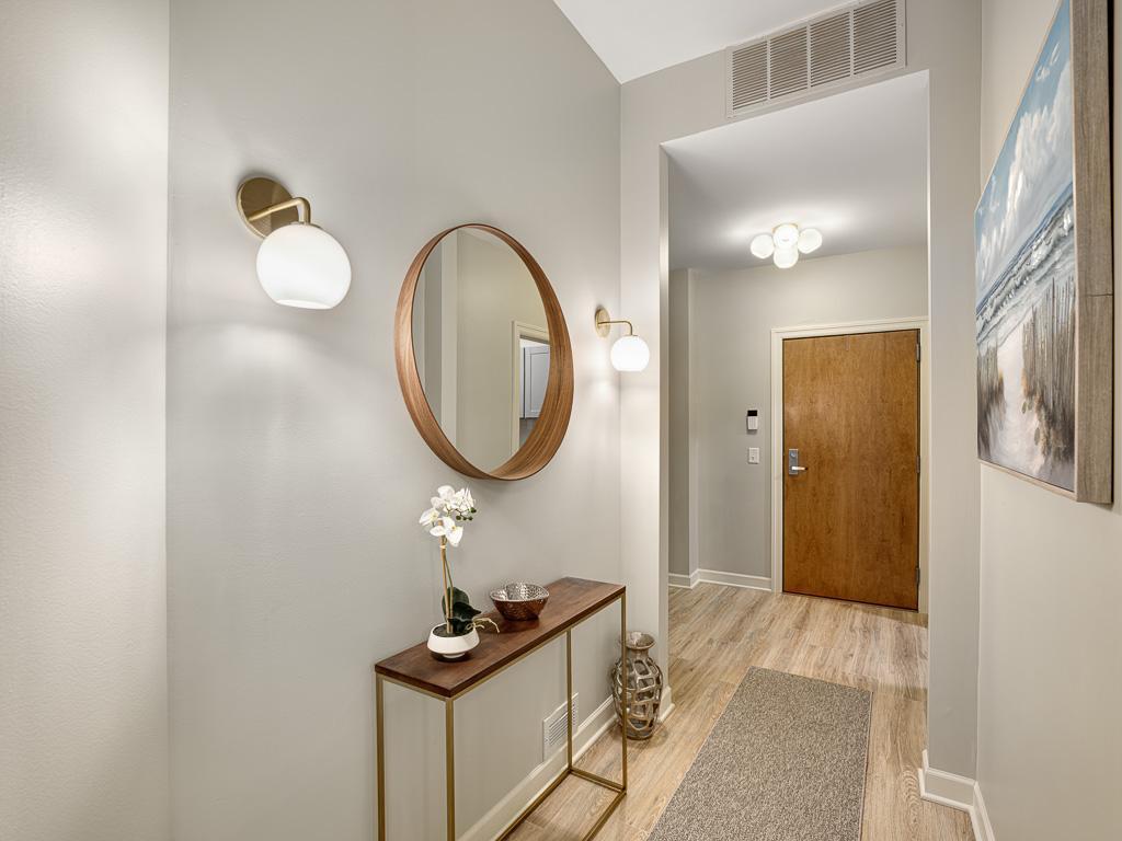 Luxury flooring throughout.