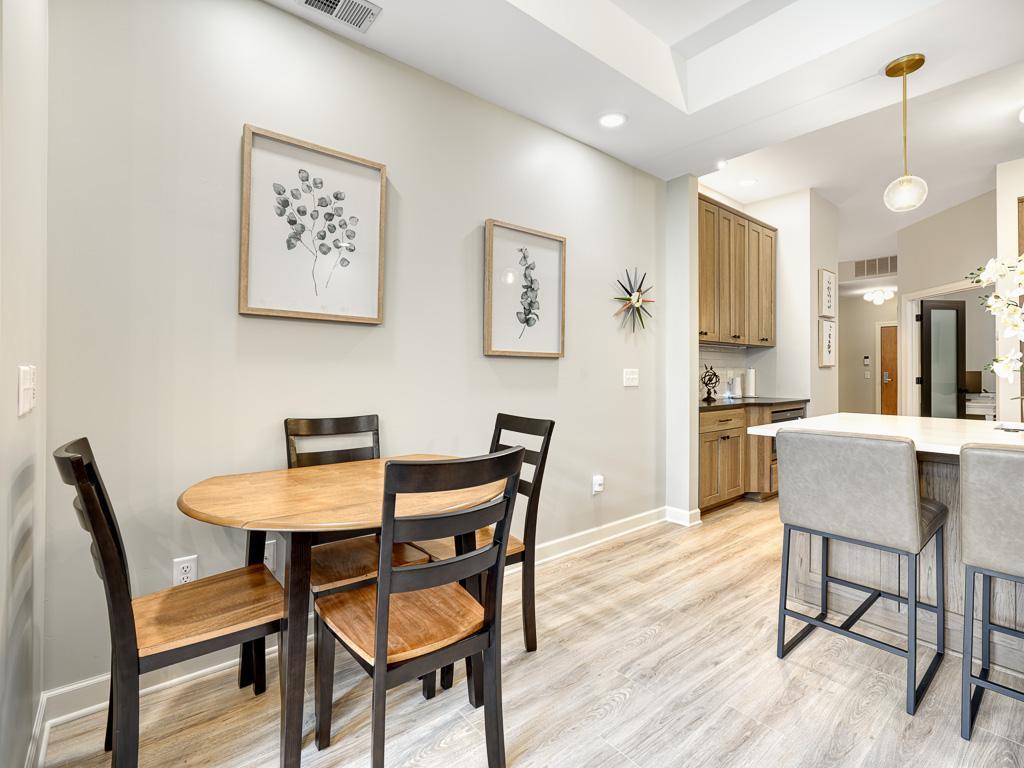 Informal dining area!