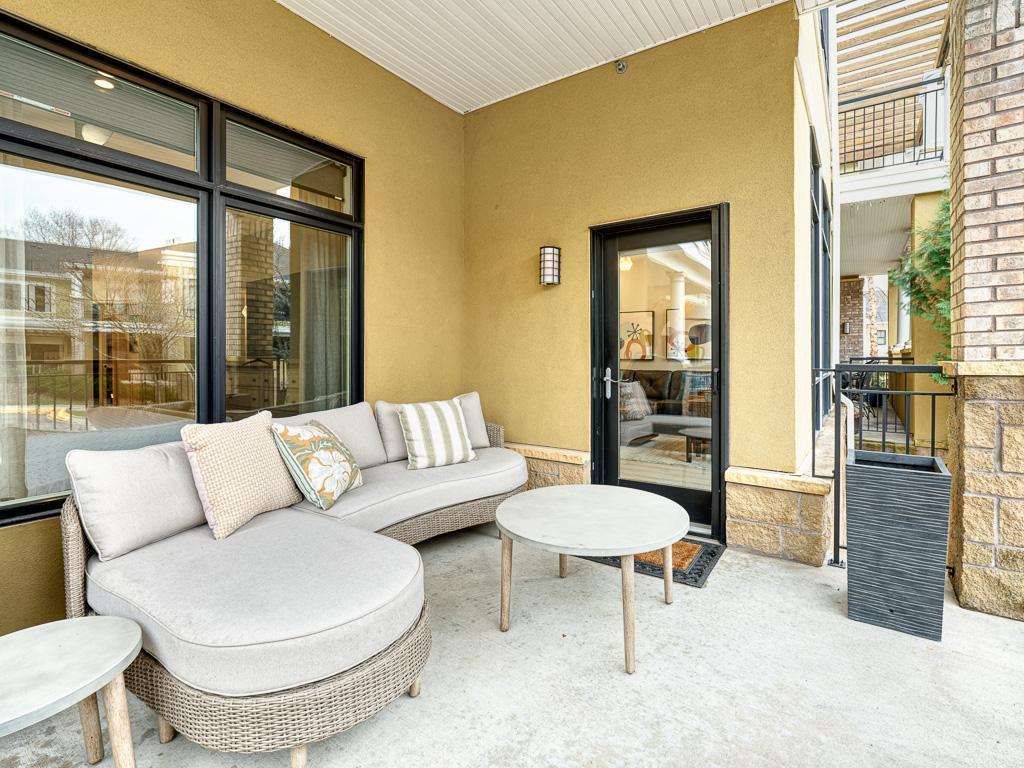 Enjoy the outdoors on your private patio!