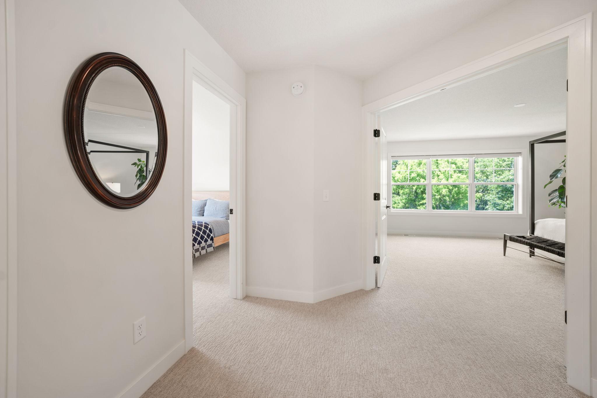French Doors open into the spacious Master Bedroom retreat!