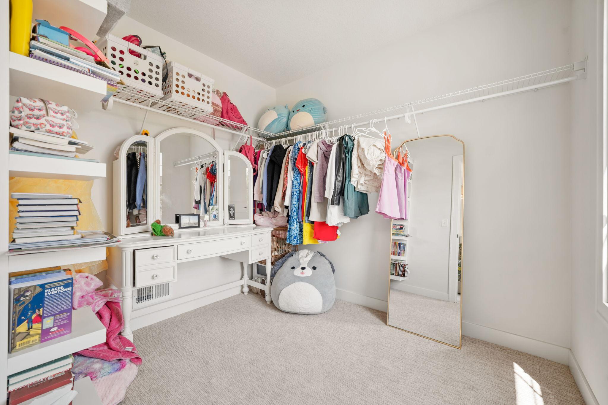 Large walk-in closet