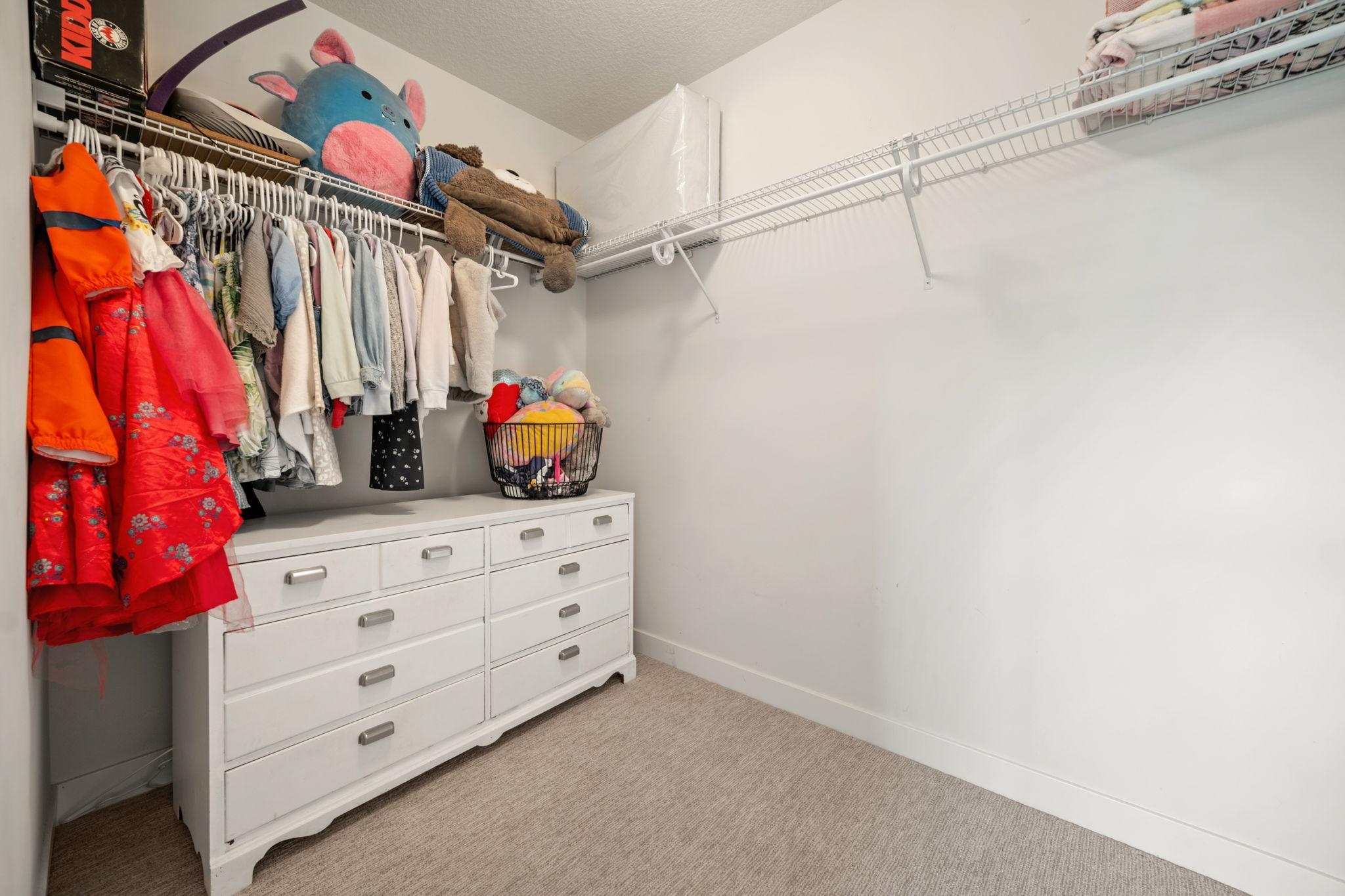 Large walk-in closet