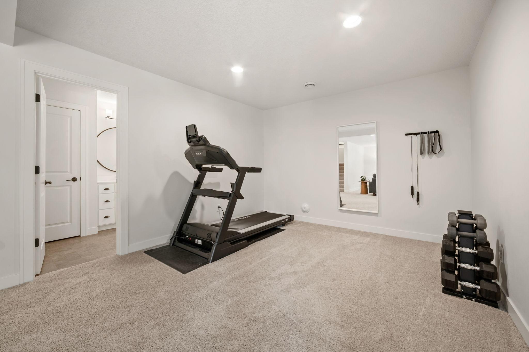 Amusement Area ~ perfect for an exercise area or flex space