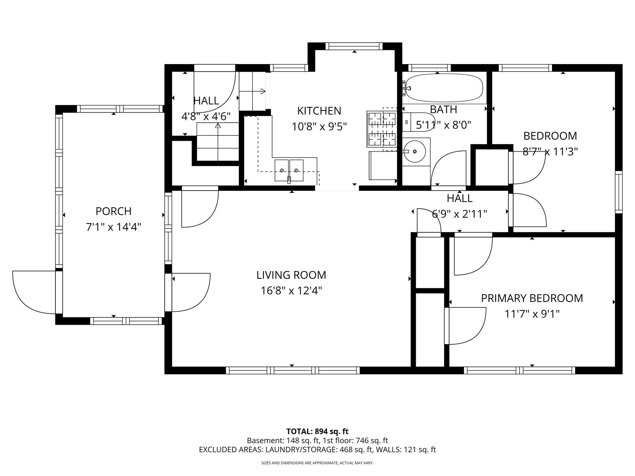 Main floor layout