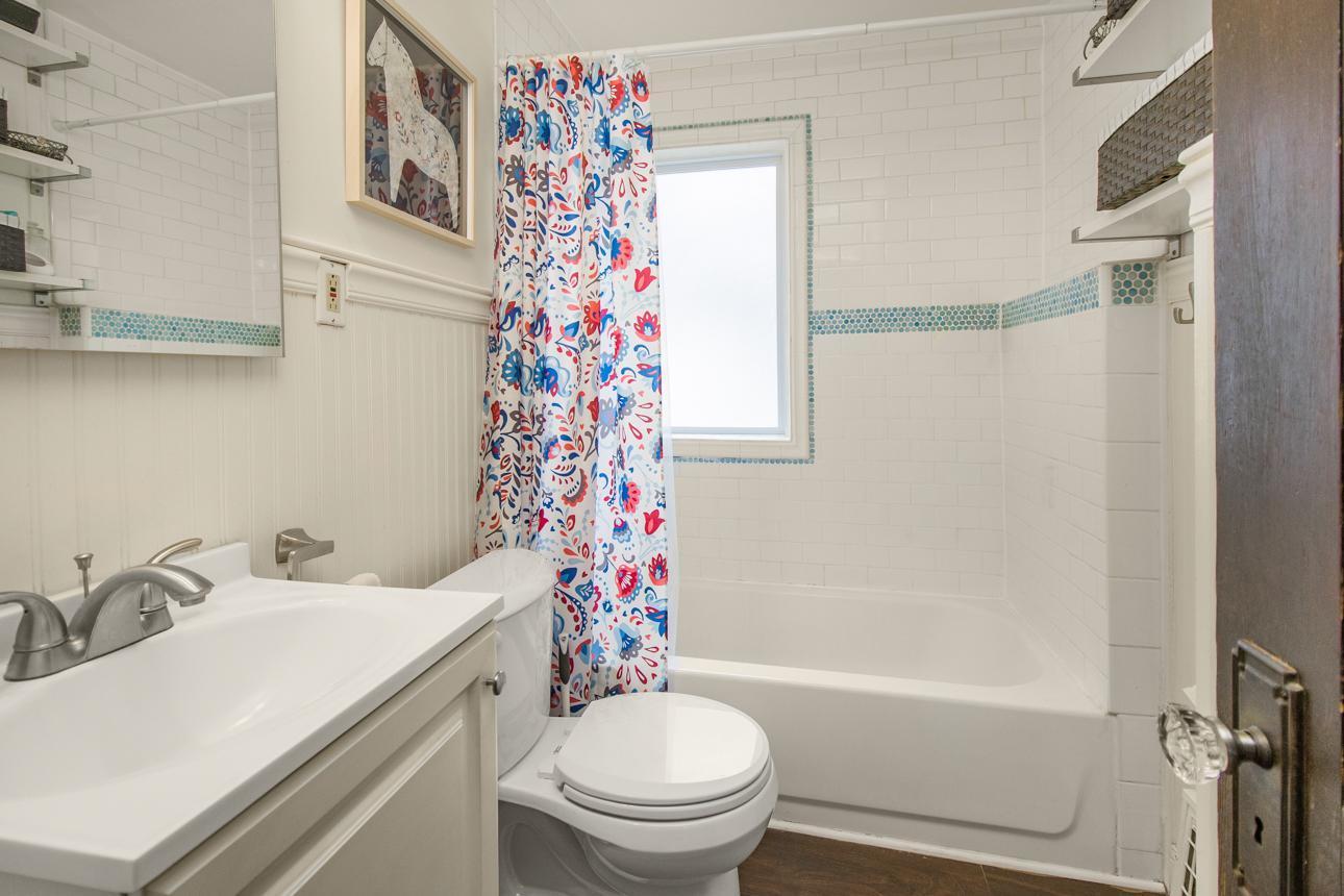 main floor updated full bath