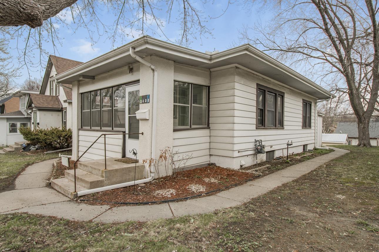 Steel siding all around for maintenance free living