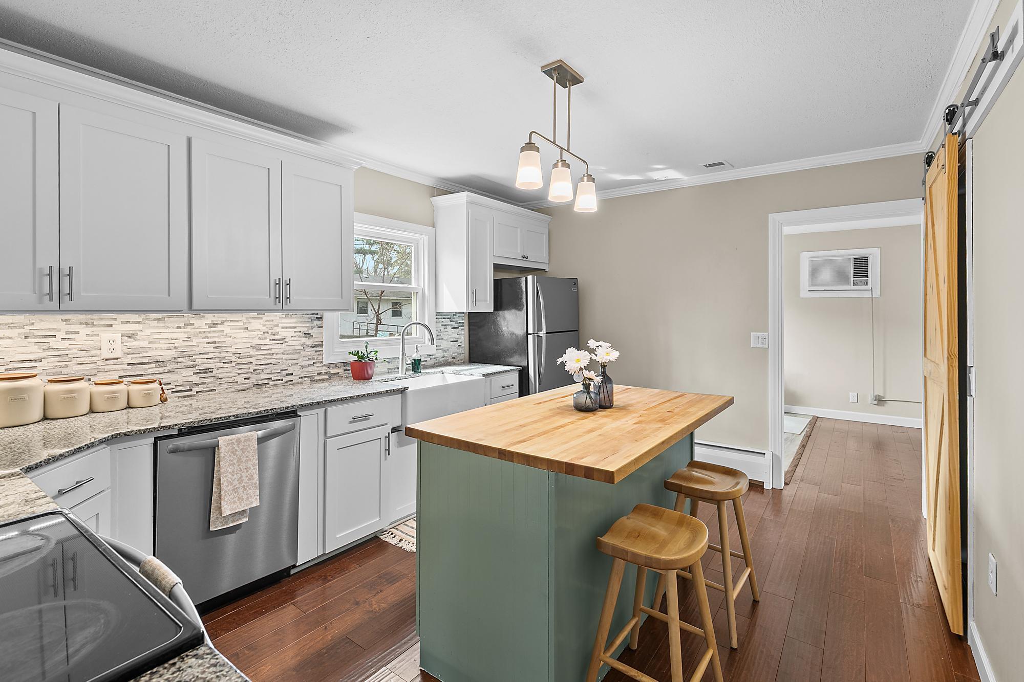 Center island is a focal point!