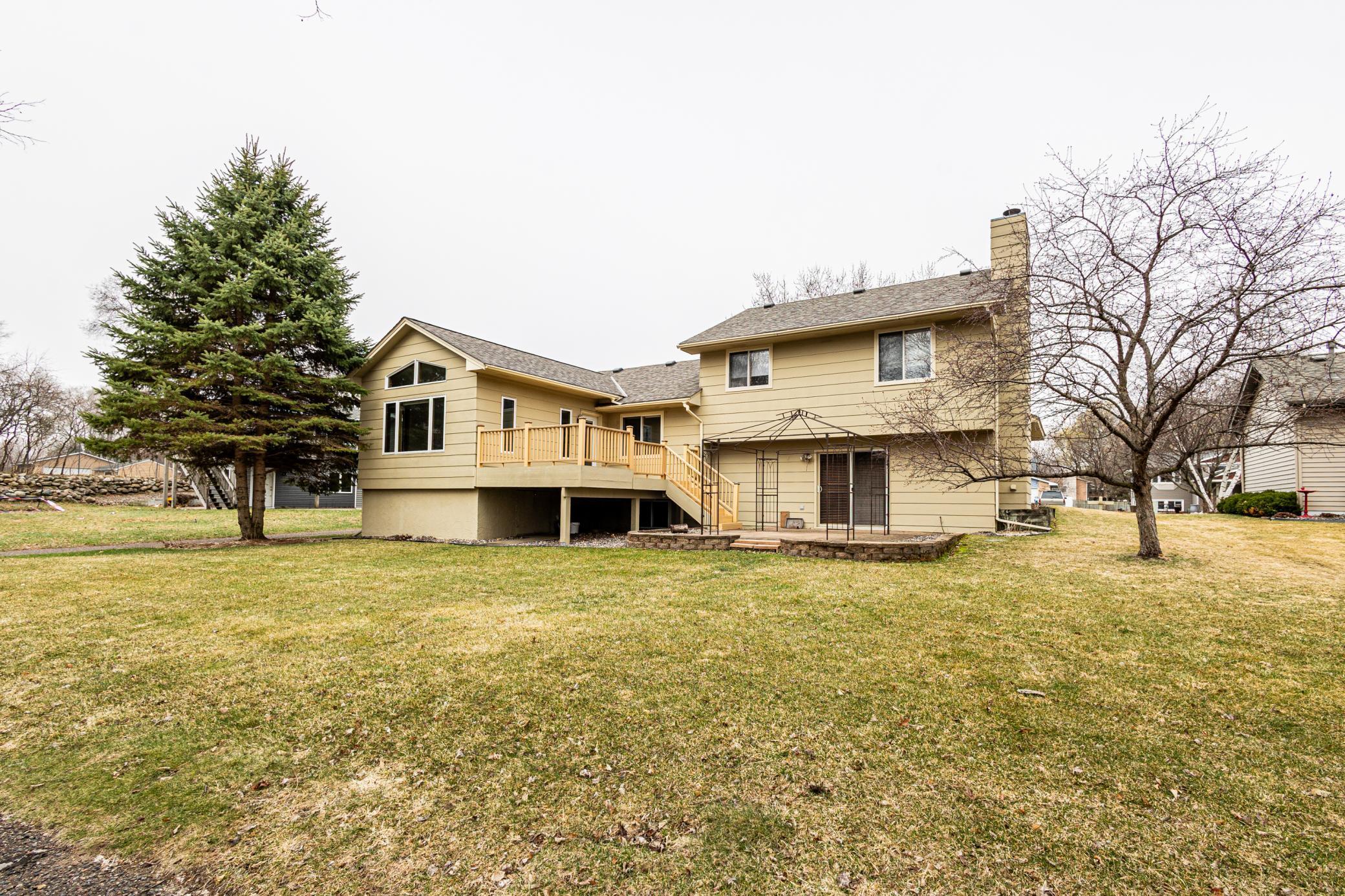 Outside storage under the four season porch