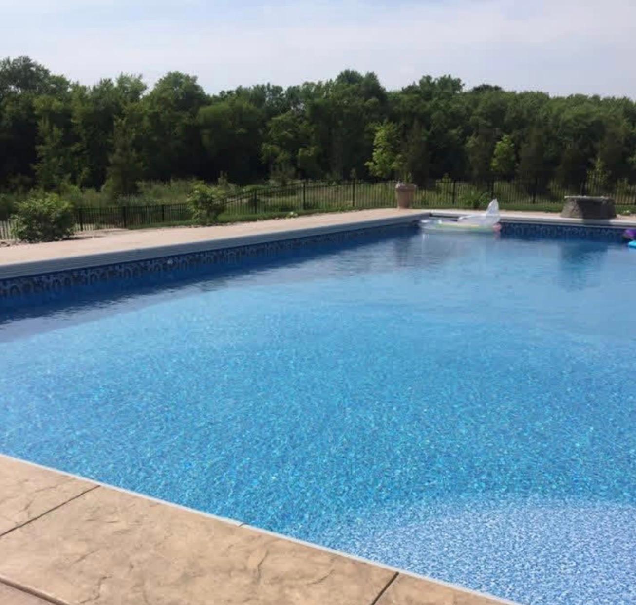 Pool will be professionally 'opened up' next week!