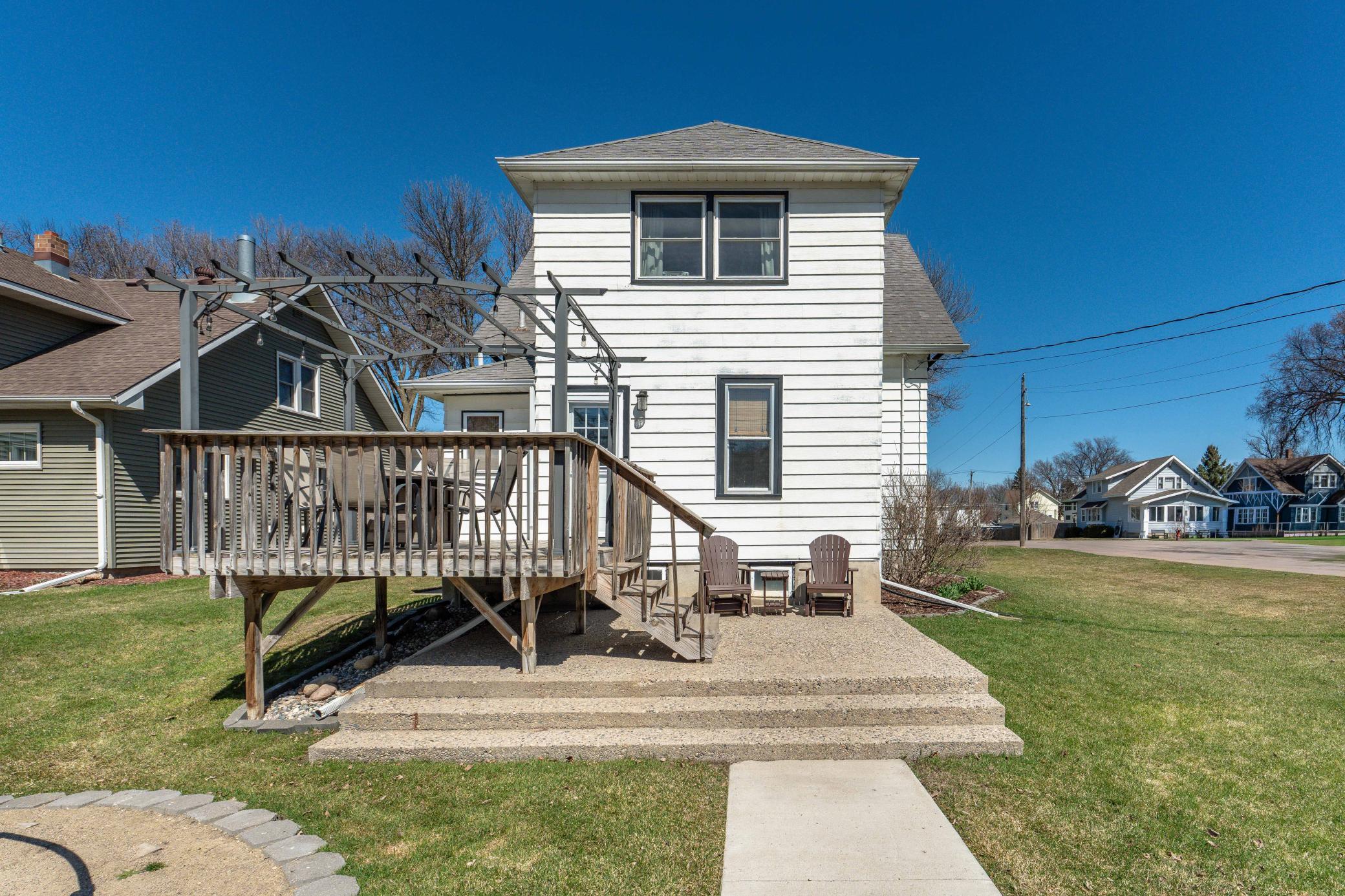 Back patio/deck