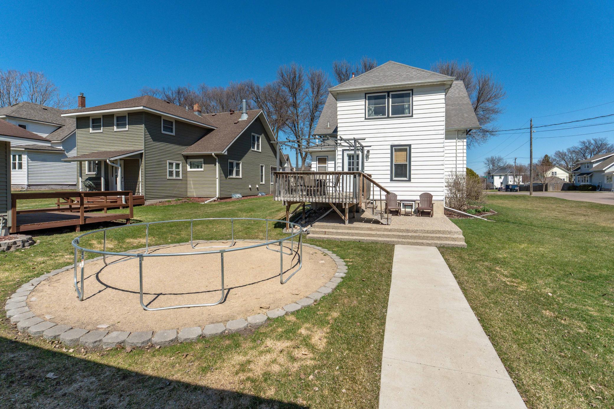Sidewalk from garage