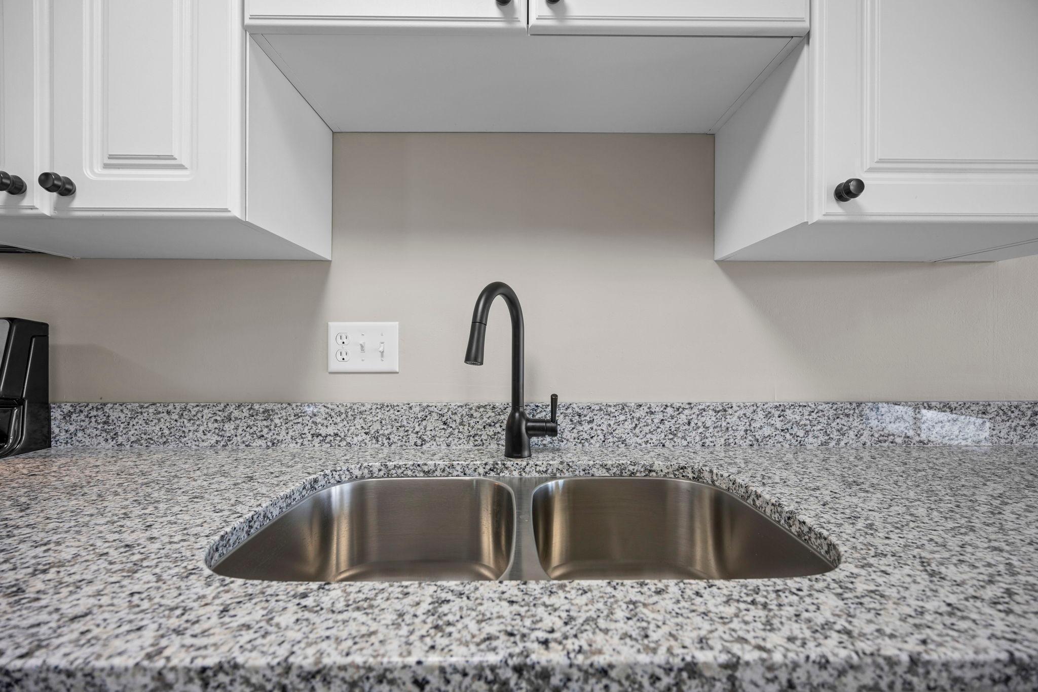 New under counter sink and faucet!