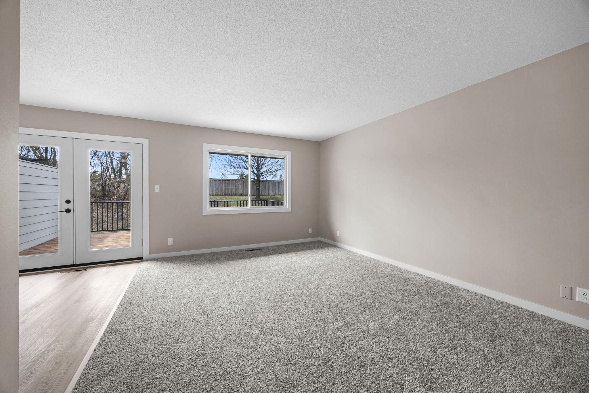 New maintenance free windows and patio doors throughout!