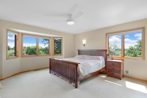 The primary bedroom is large at 20' x 15' in size and has a walk-in closet (not shown in photo).