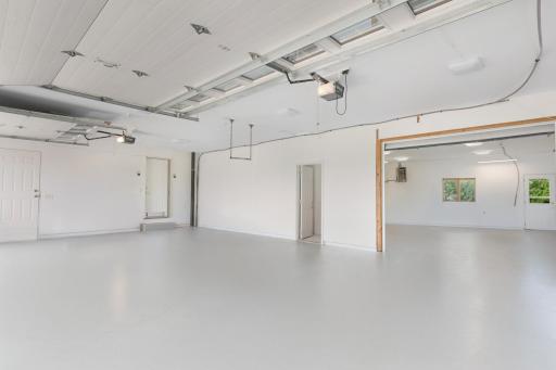 The finished 4-car attached "Room For Your Cars" is huge at 1,281 square feet in size.