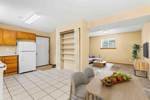 Virtual Staging - Lower Unit Kitchen