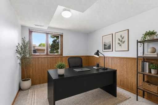 Virtually staged to showcase the potential of the room and help spark inspiration for layout and design. A blank canvas ready for your personal touch.