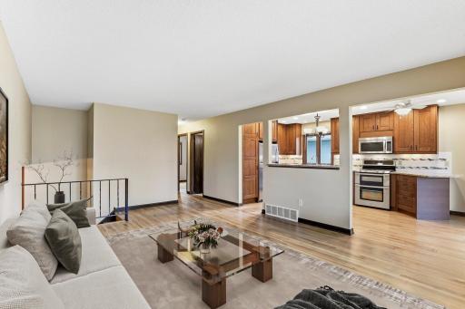 Virtually staged to showcase the potential of the room and help spark inspiration for layout and design. A blank canvas ready for your personal touch.