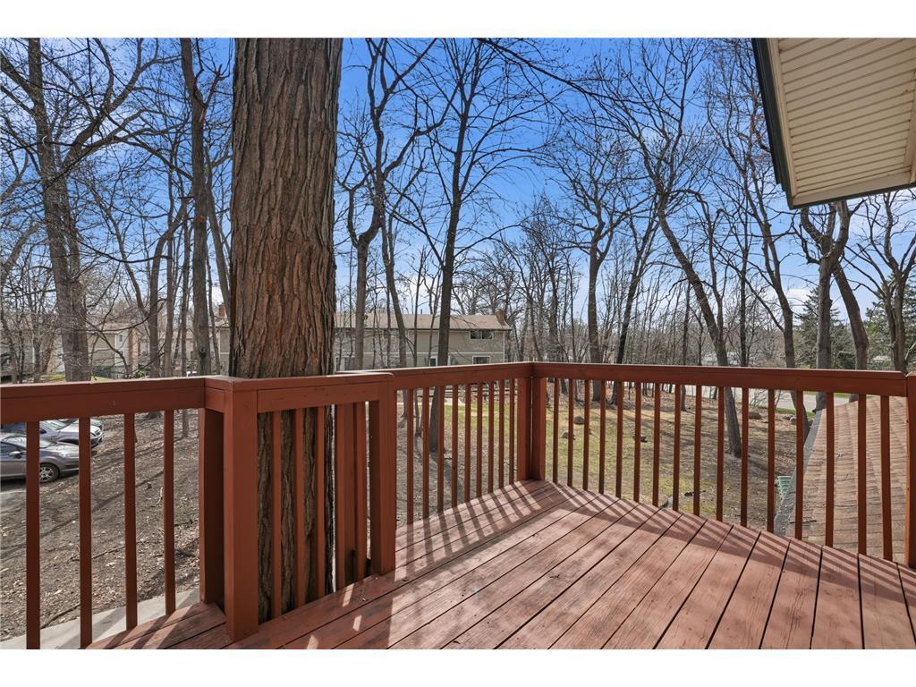 Deck off second bedroom