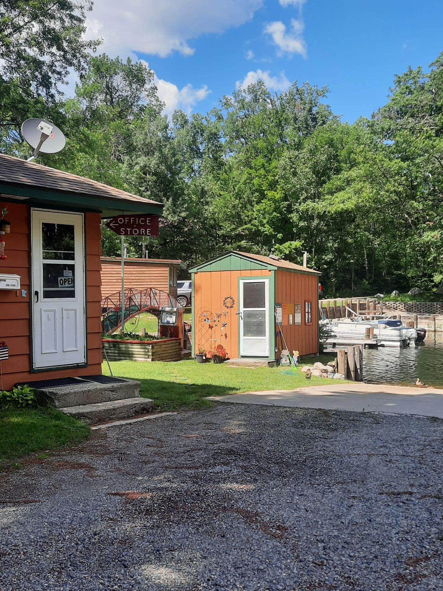 Boat Ramp and Gas Pump