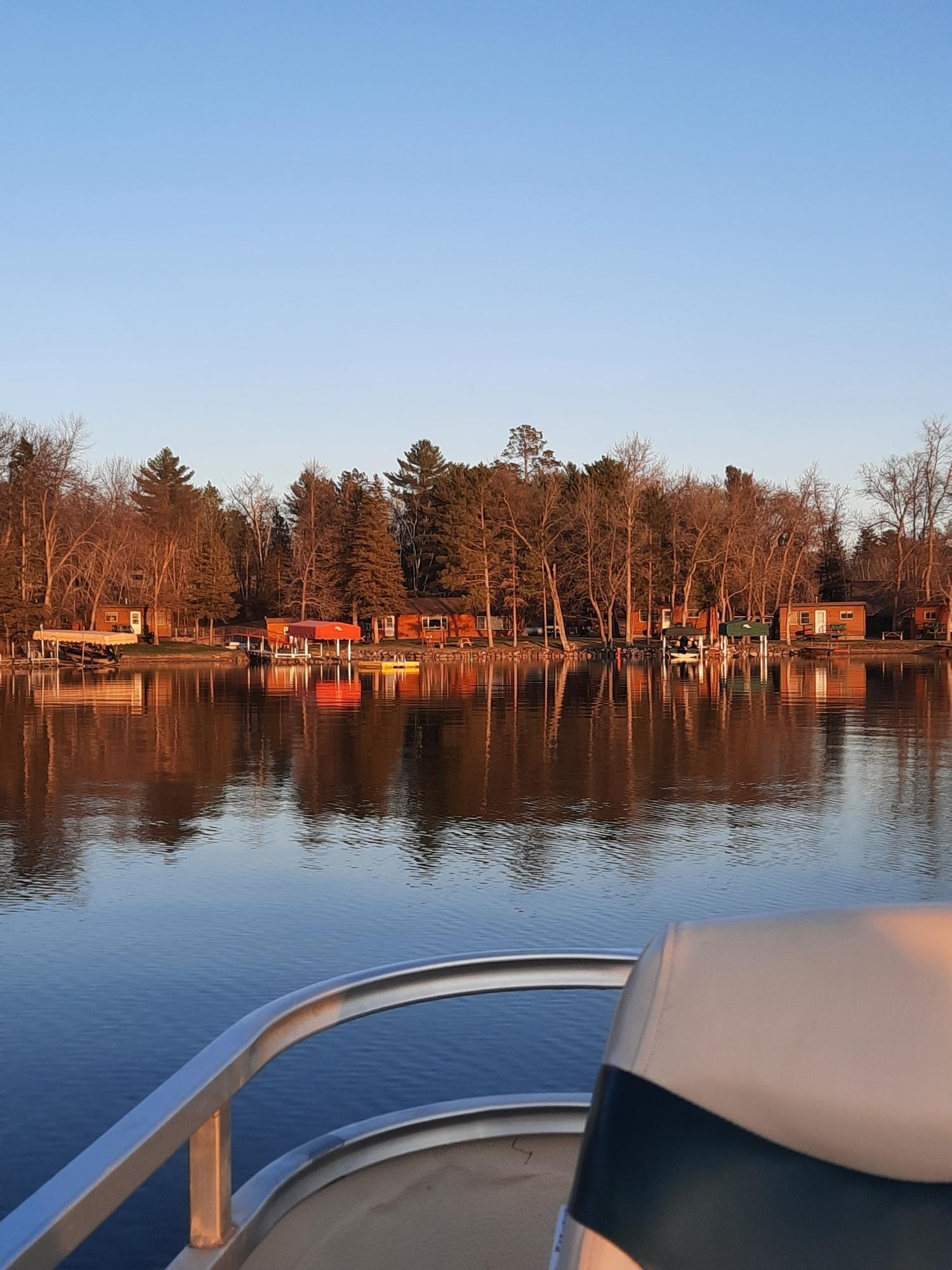 Sunset View from Woman Lake