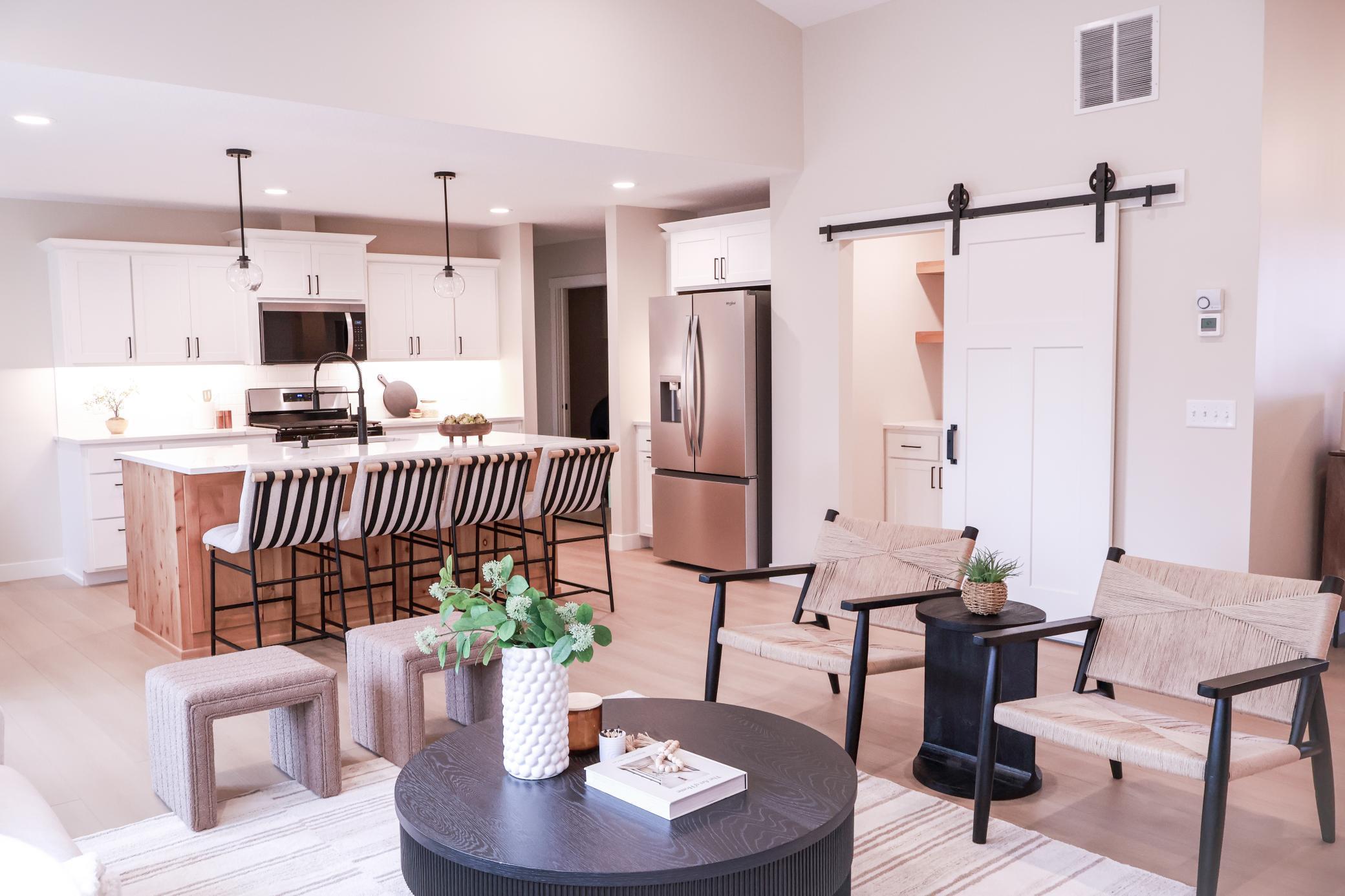Open Kitchen Living area