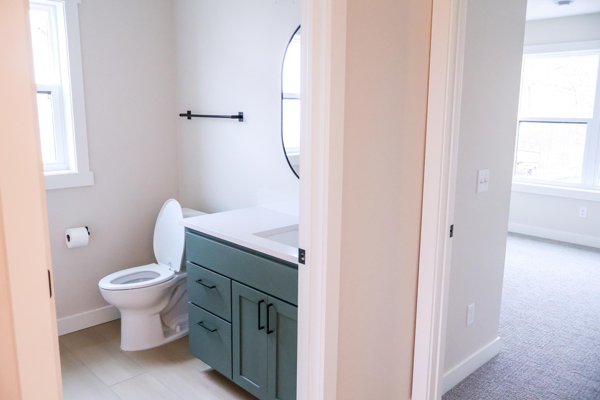 Full Bathroom between bedroom 2 & 3