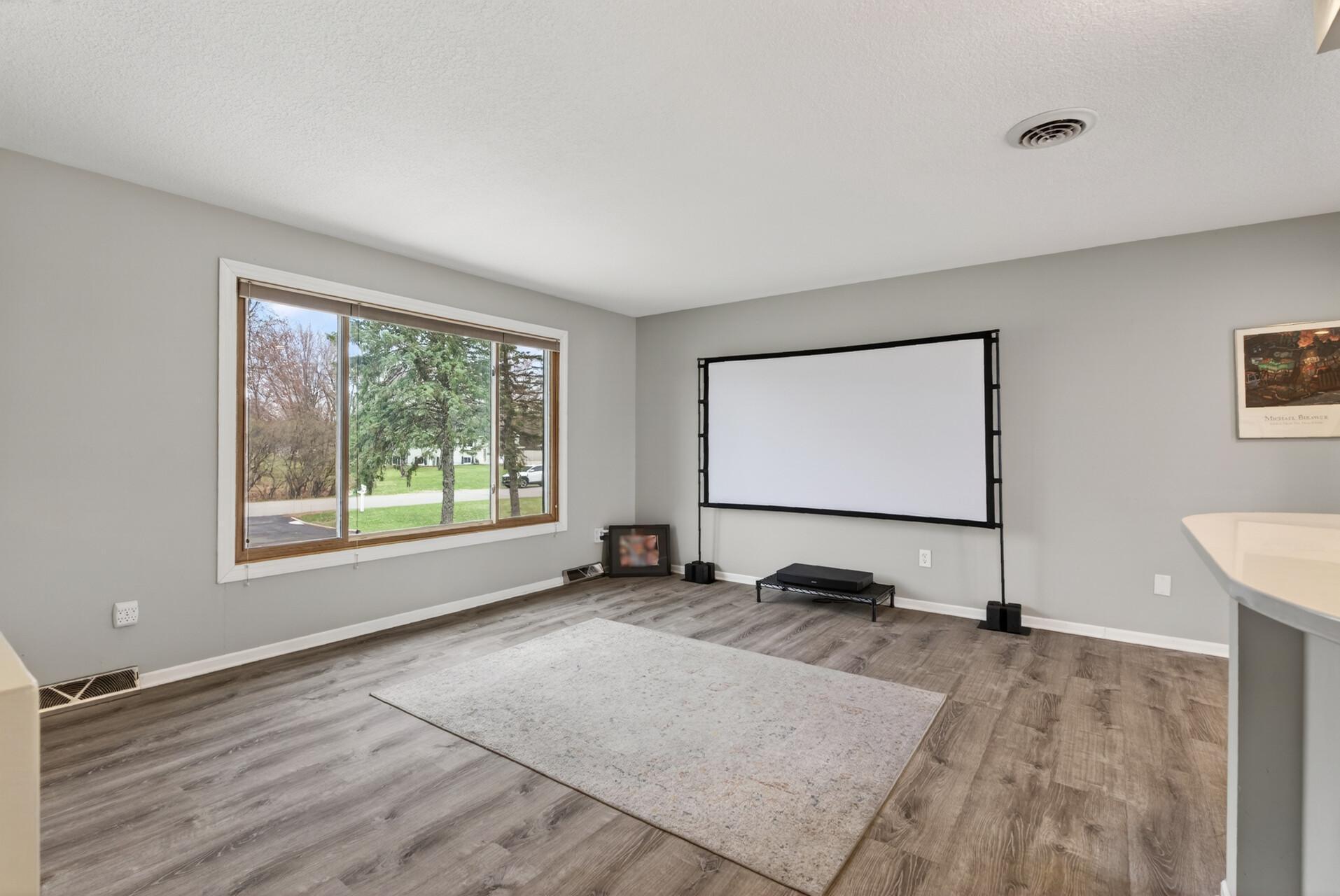 New vinyl plank flooring upper level