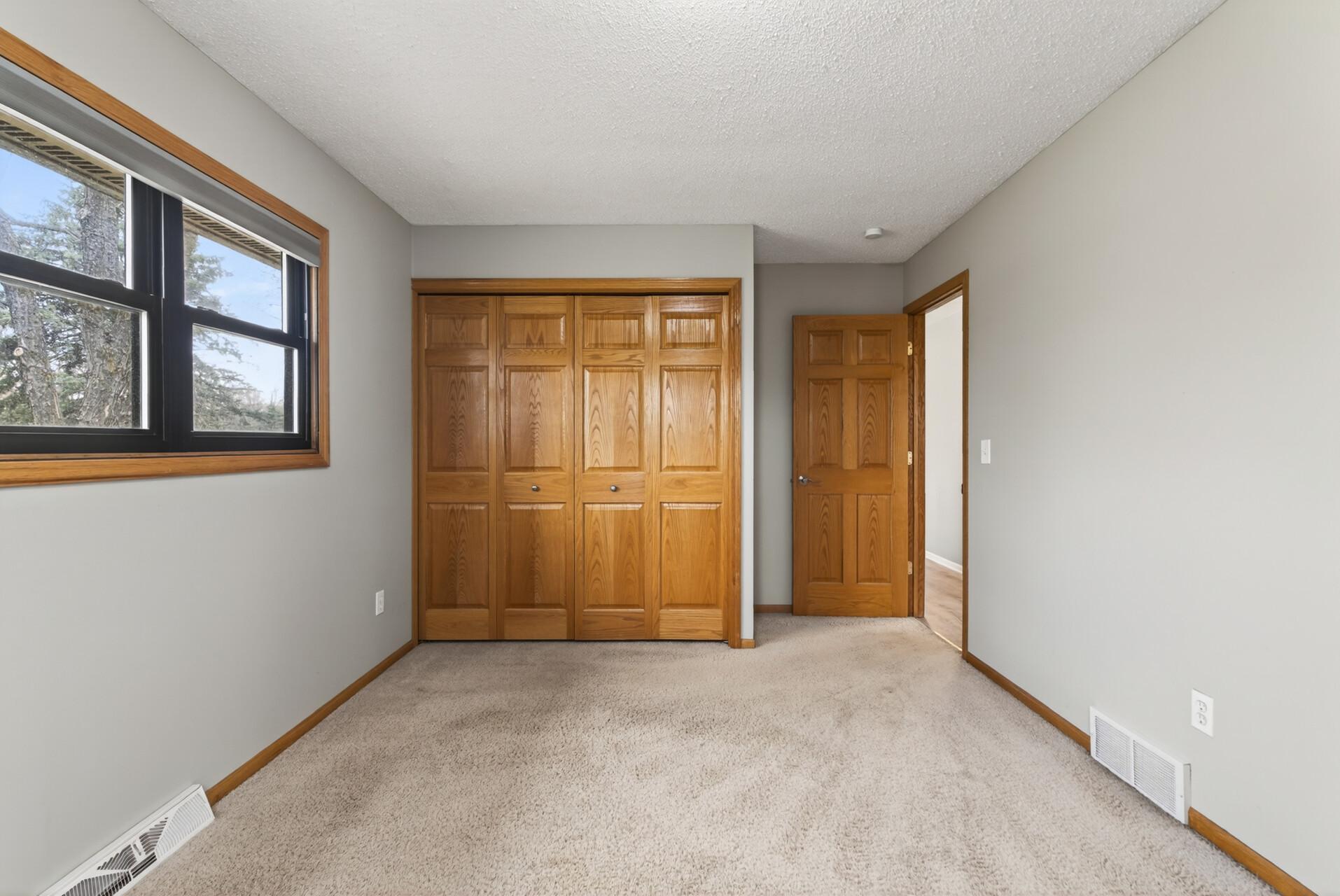 solid six panel doors throughout