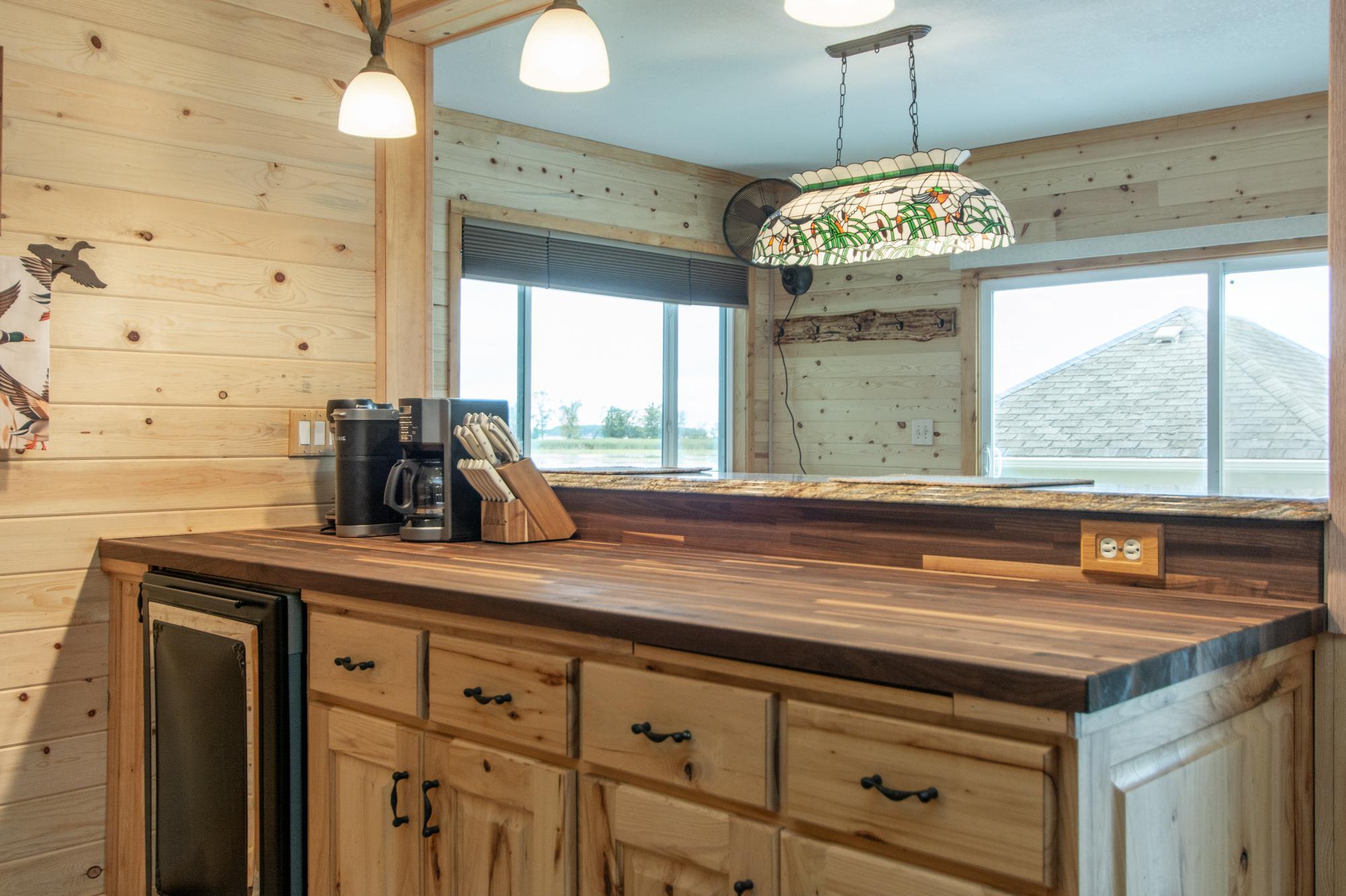 Black walnut butcher block