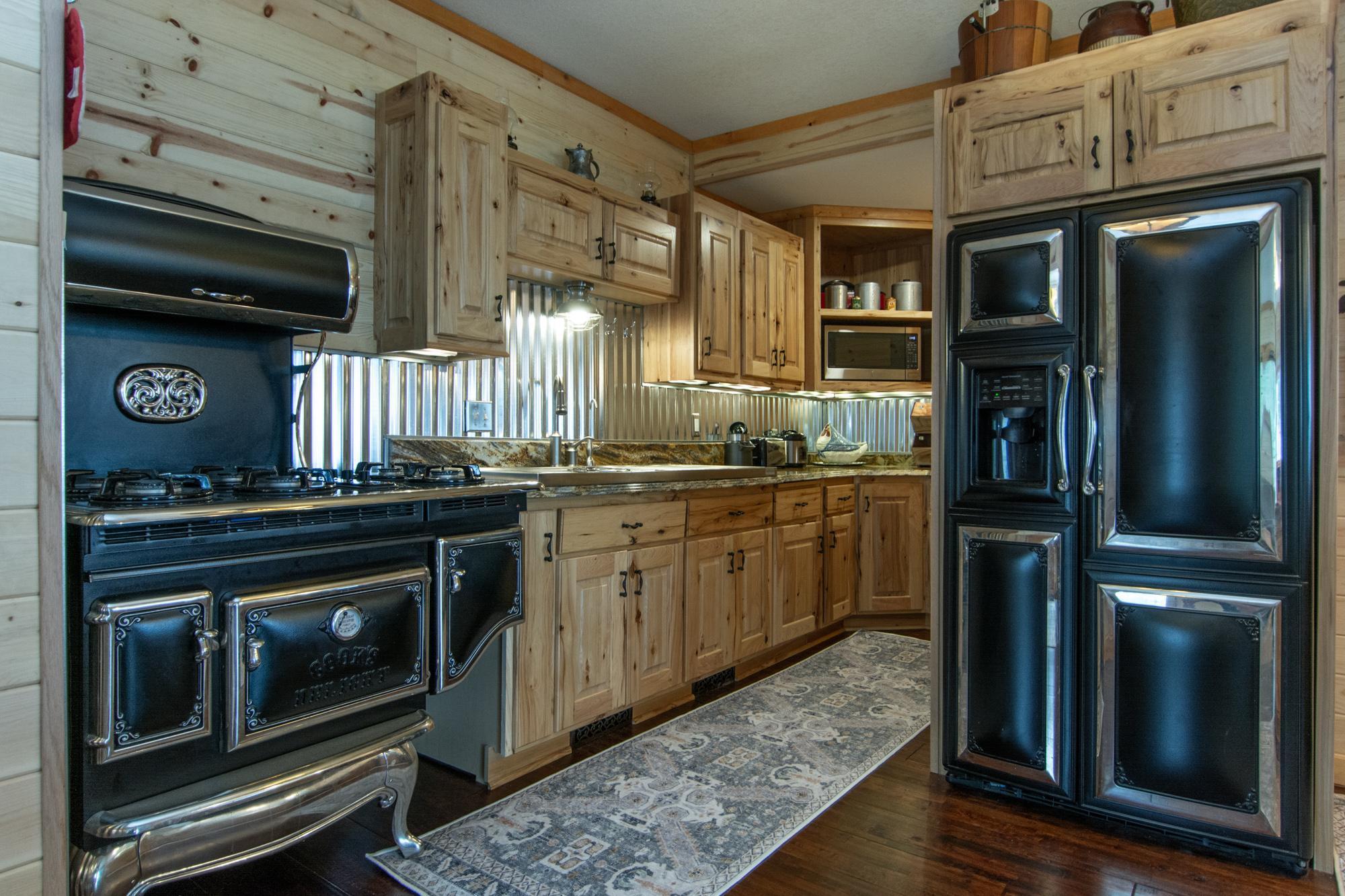 Hickory cabinetry