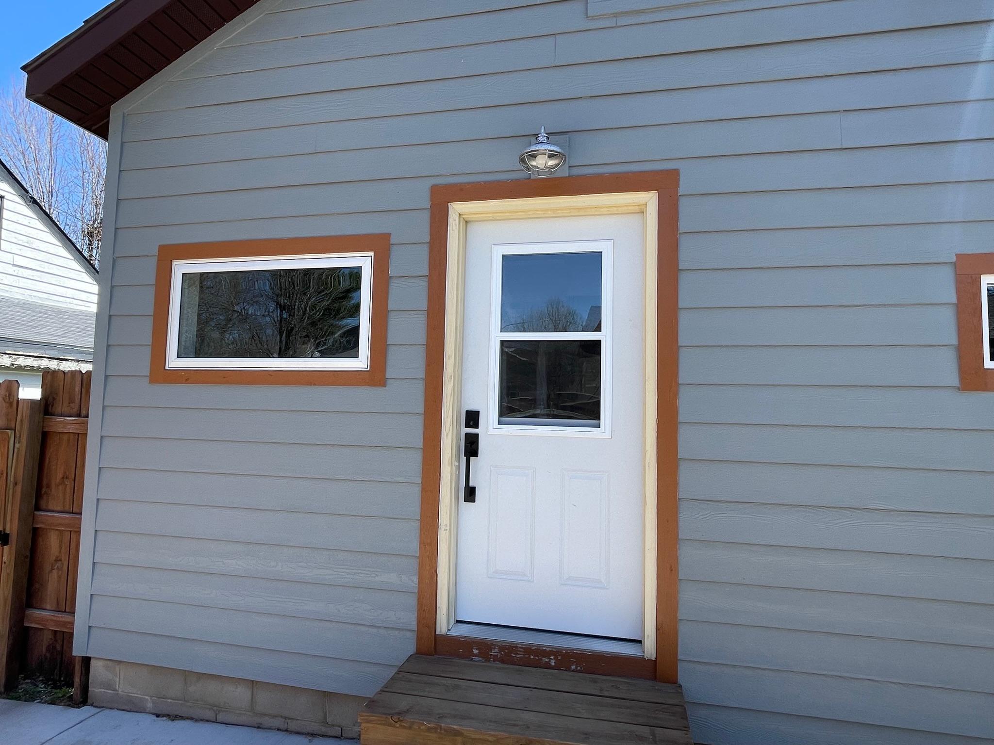 Rear entrance to home!