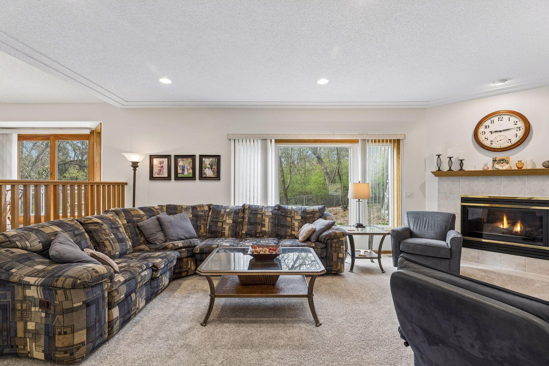 Generous living space with room for all your furniture.