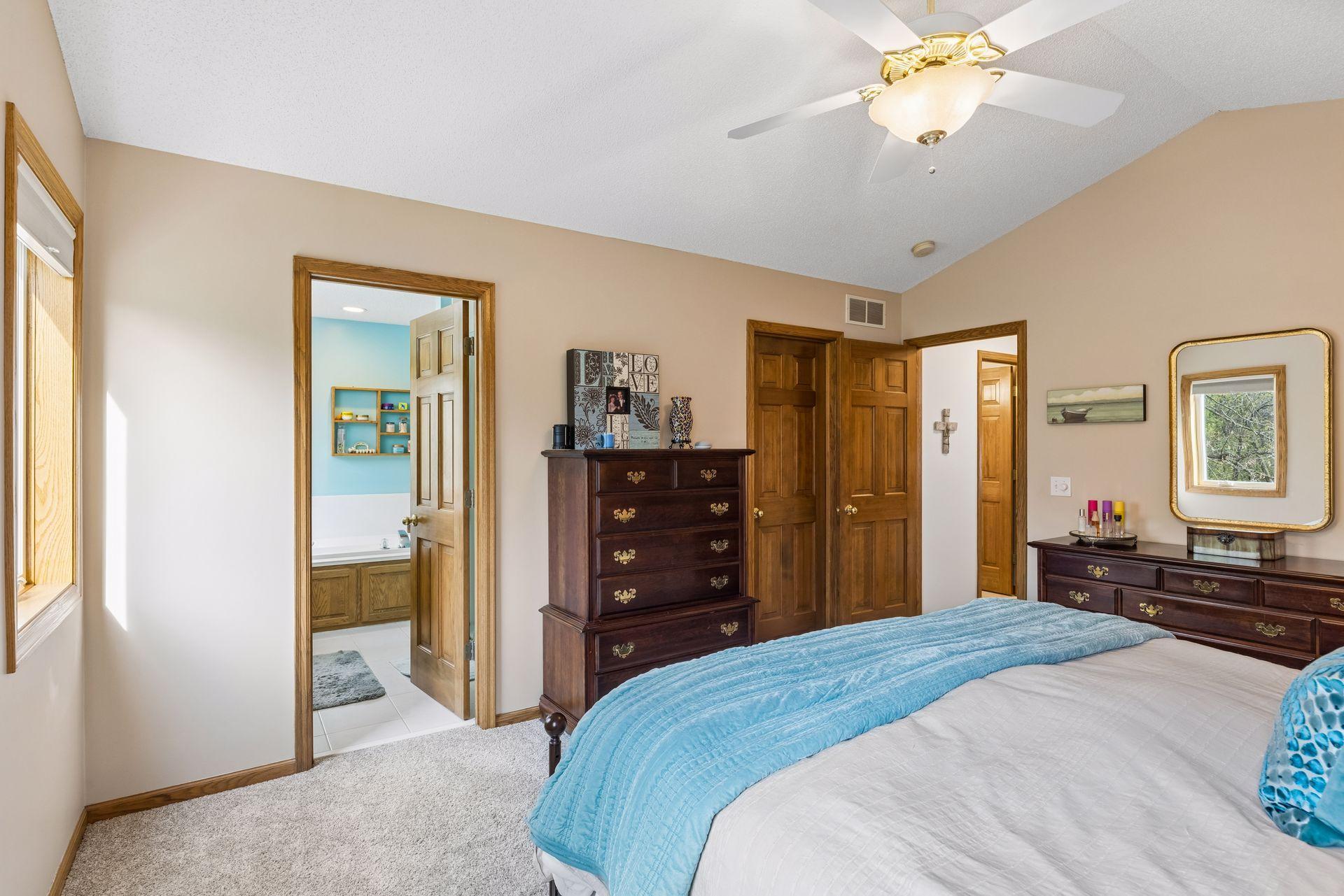 Private en suite bathroom designed for comfort and relaxation.