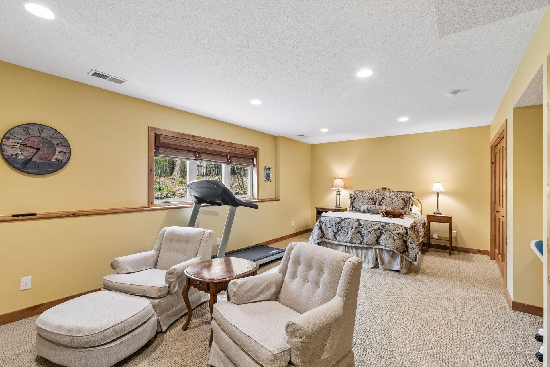 Bedroom #5—large and versatile.