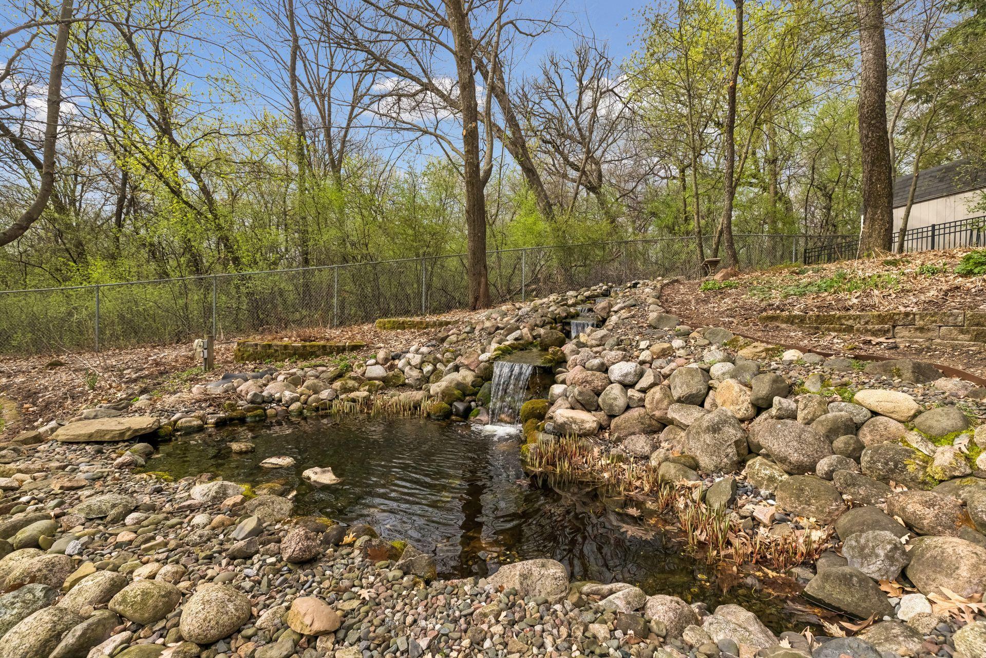 Backyard backs to protected land—offering privacy and frequent wildlife.