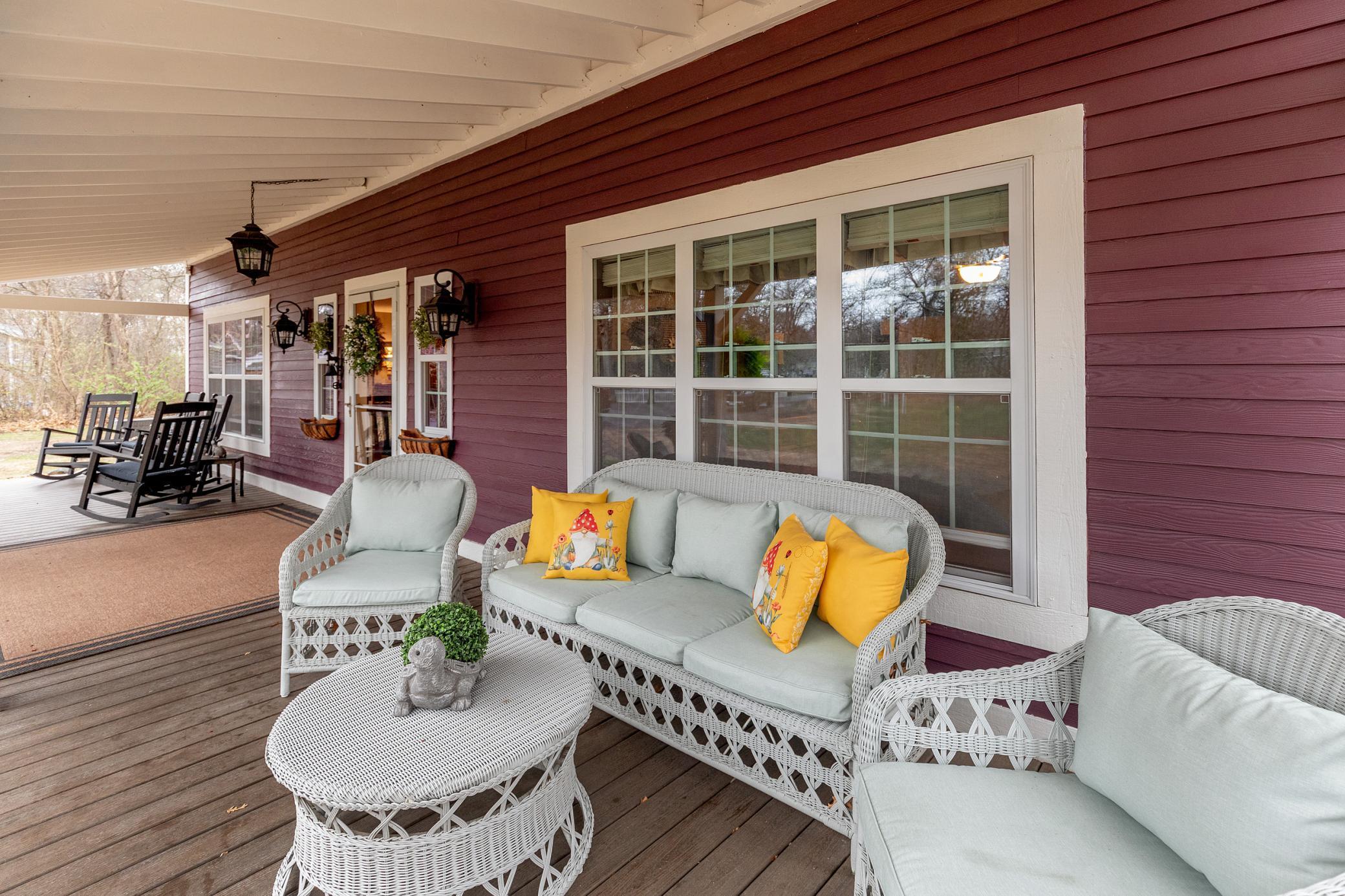 40 x 10 Covered Front Porch