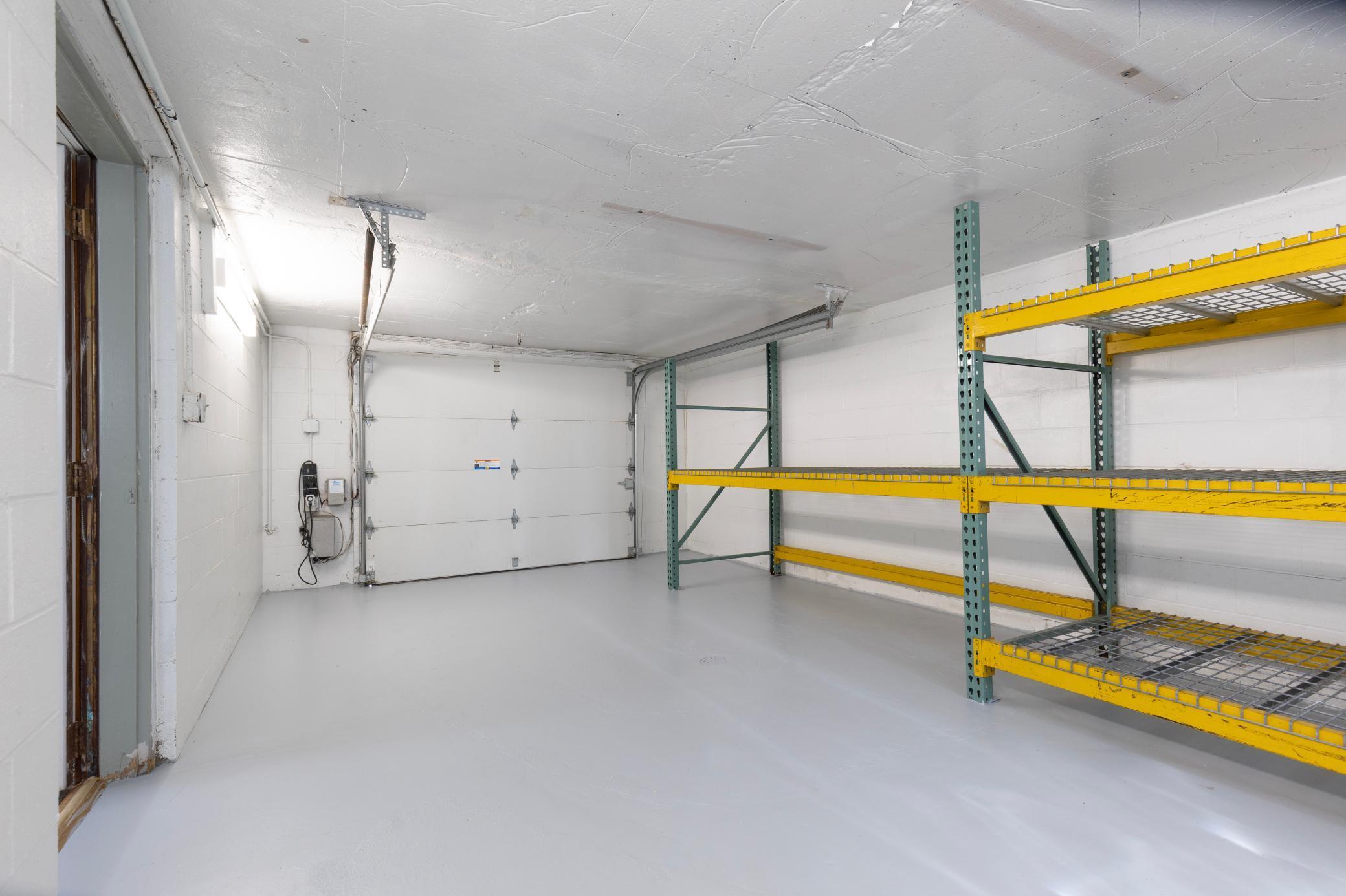 Tuck under garage storage