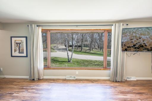 Large window with beautiful natural light.