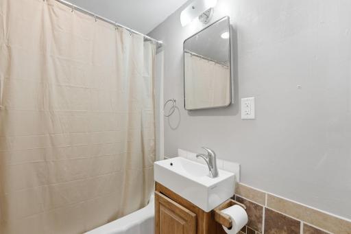 Main floor full bath