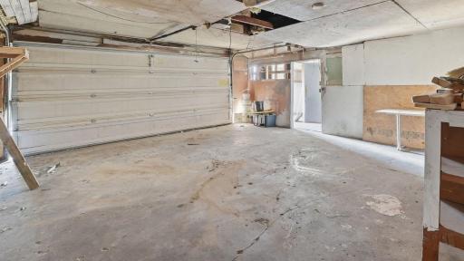 2 stall insulated garage!