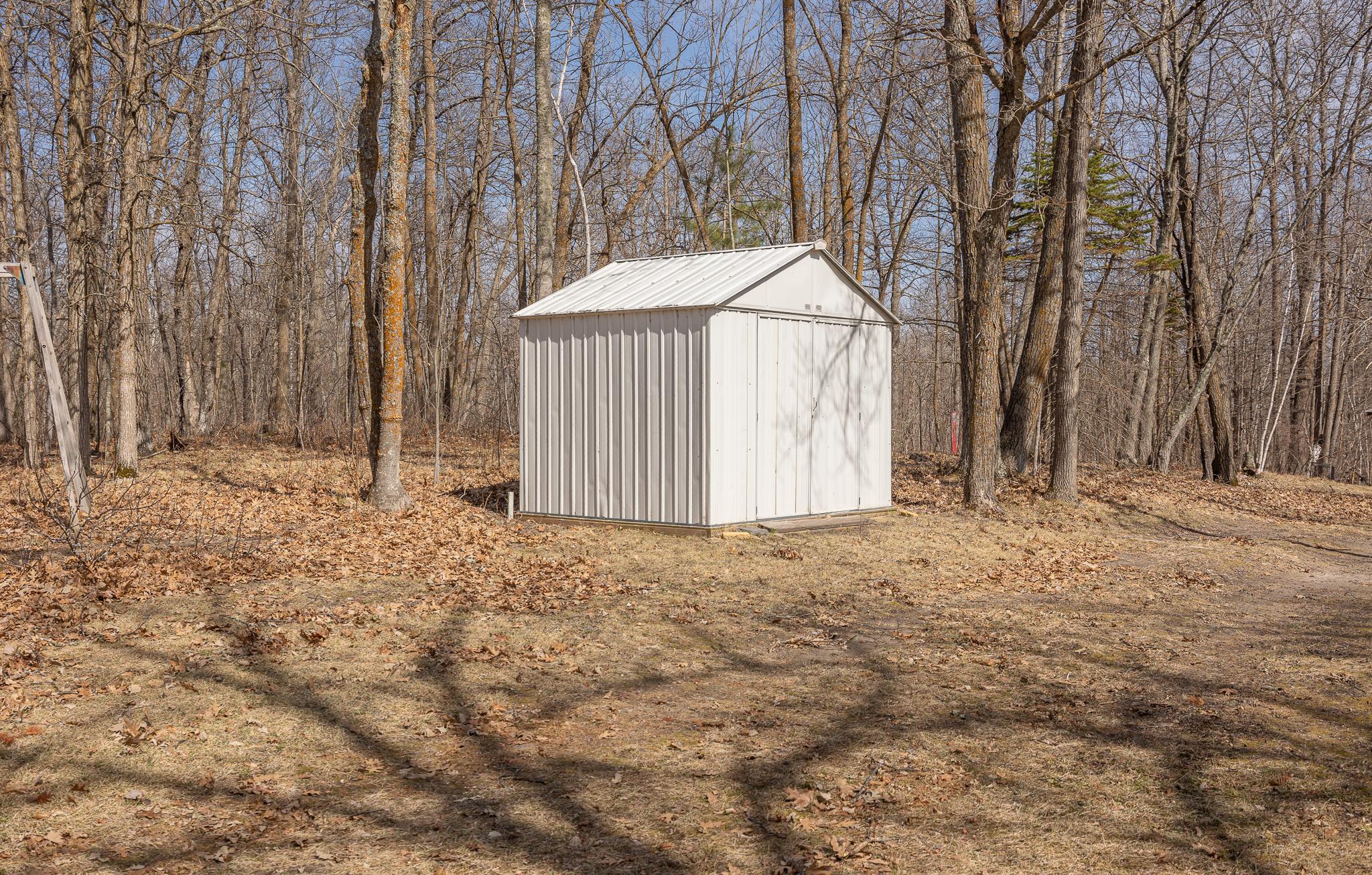 Additional storage shed
