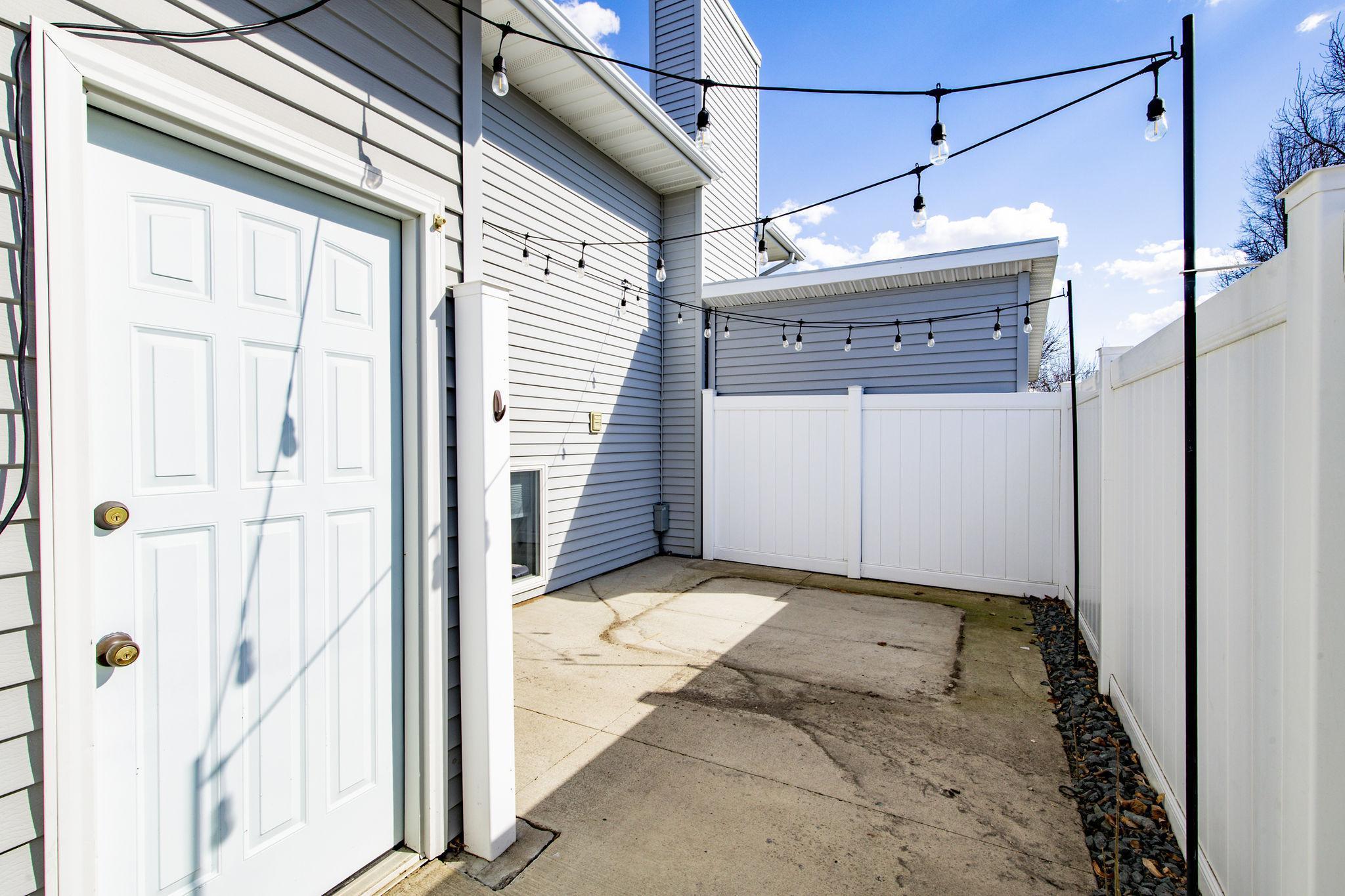 Enclosed Patio- wired for hot tub