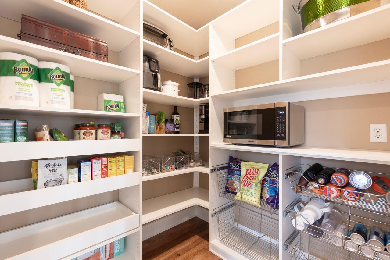 Huge 6x6 walk-in pantry!