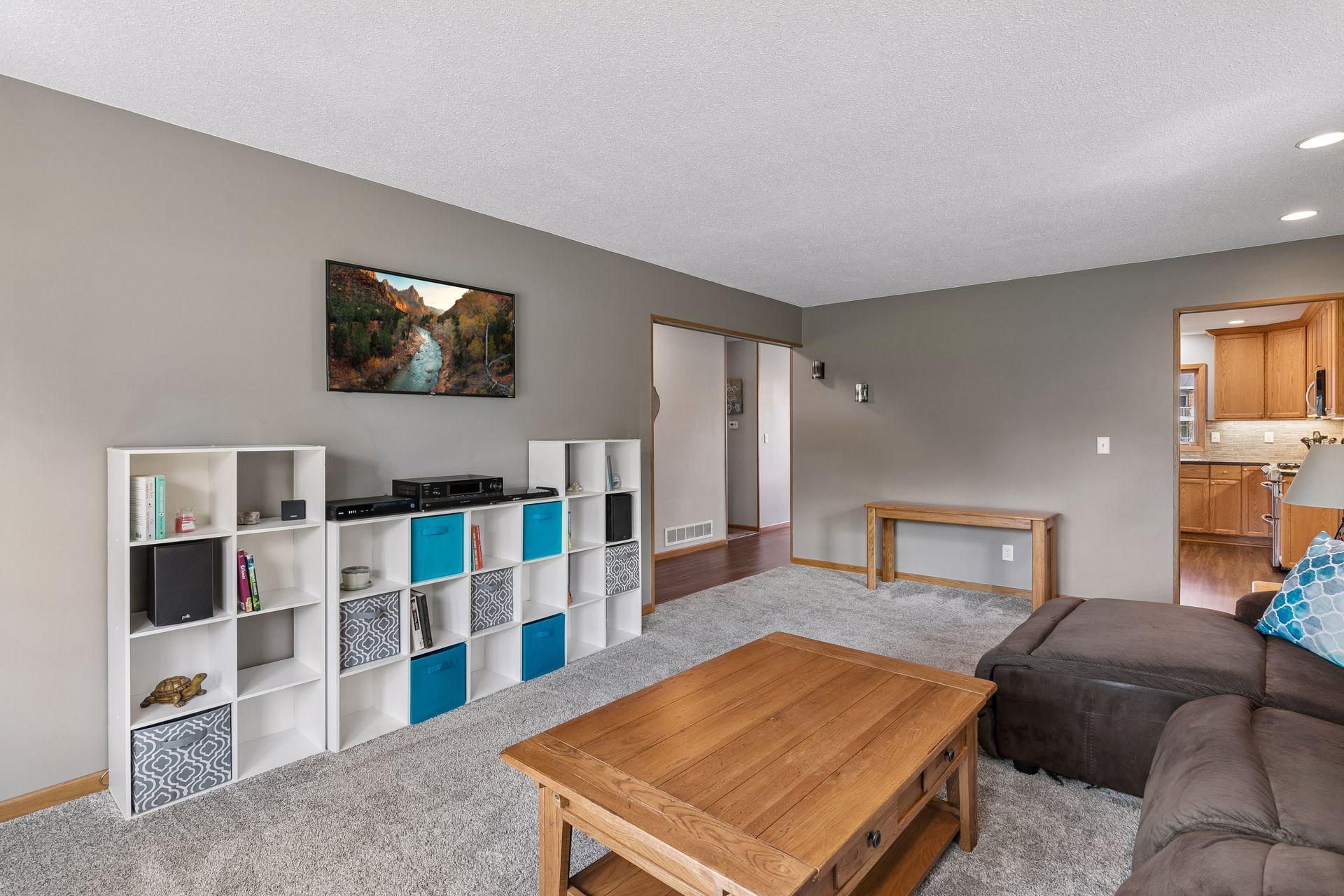 New carpet (2017) and fresh paint (2026)