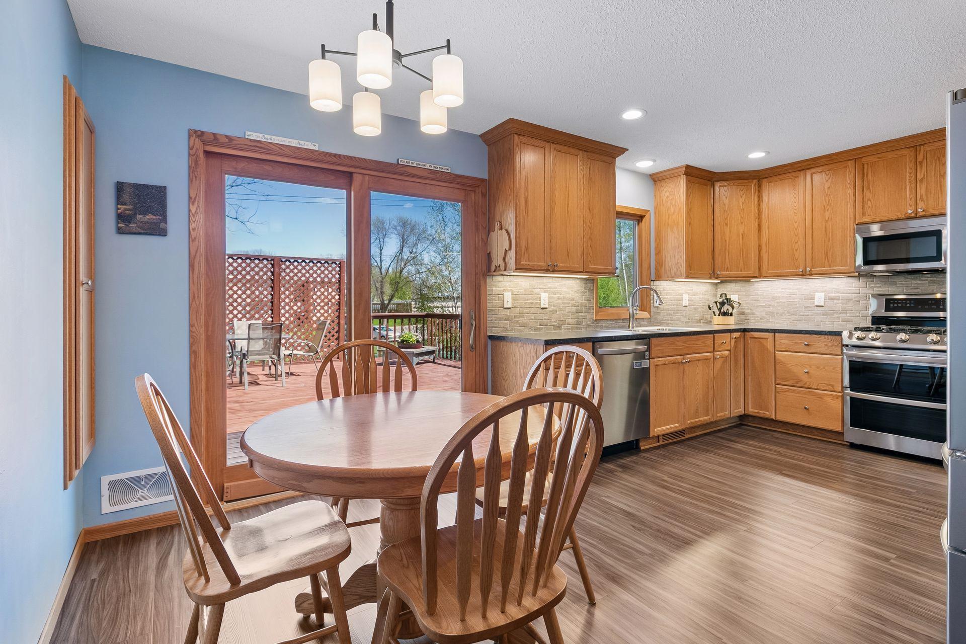 Fully remodeled kitchen as of 2020