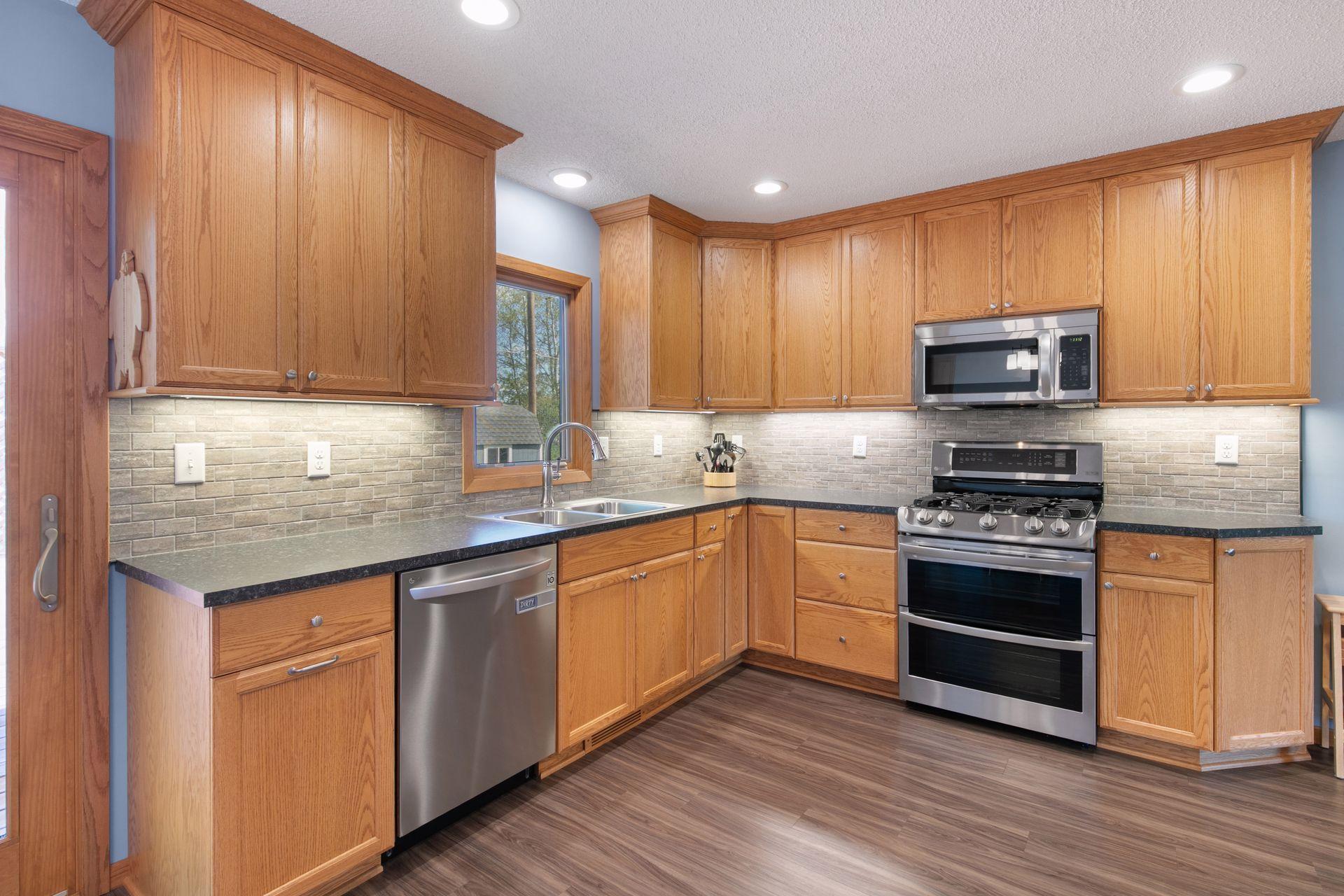 Fully remodeled kitchen as of 2020, new appliances and a new window