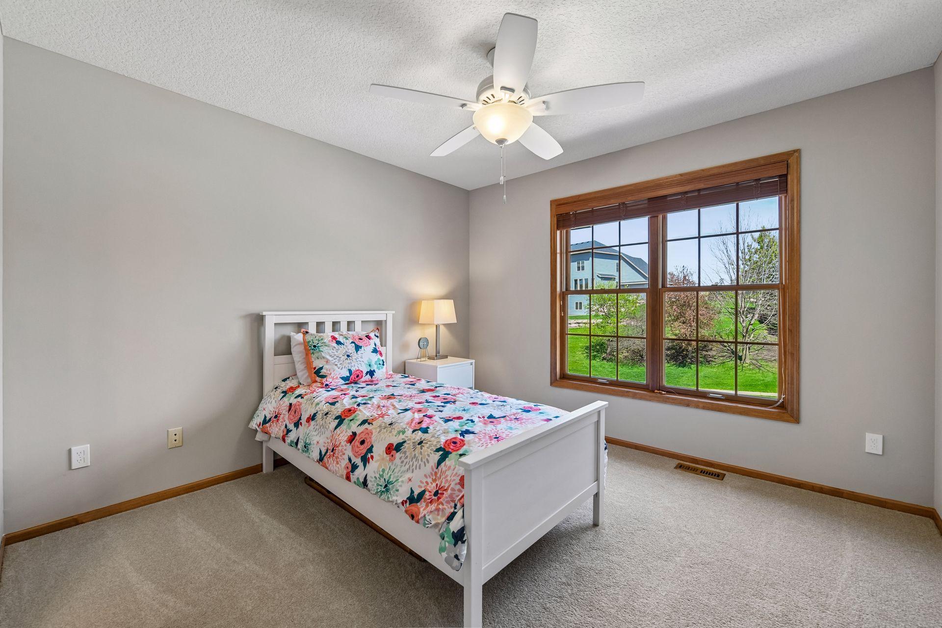 The front Junior Bedroom features a walk-in closet and private en suite bathroom.